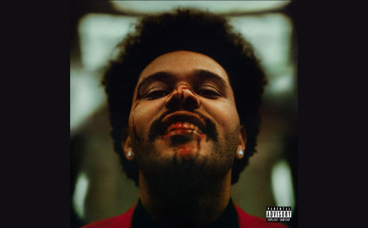 La pochette de l'album "After hours" de The Weeknd.